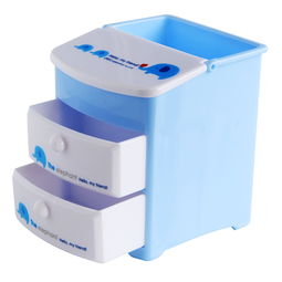 得力双层收纳笔筒9136 创意设计与高效收纳的完美结合